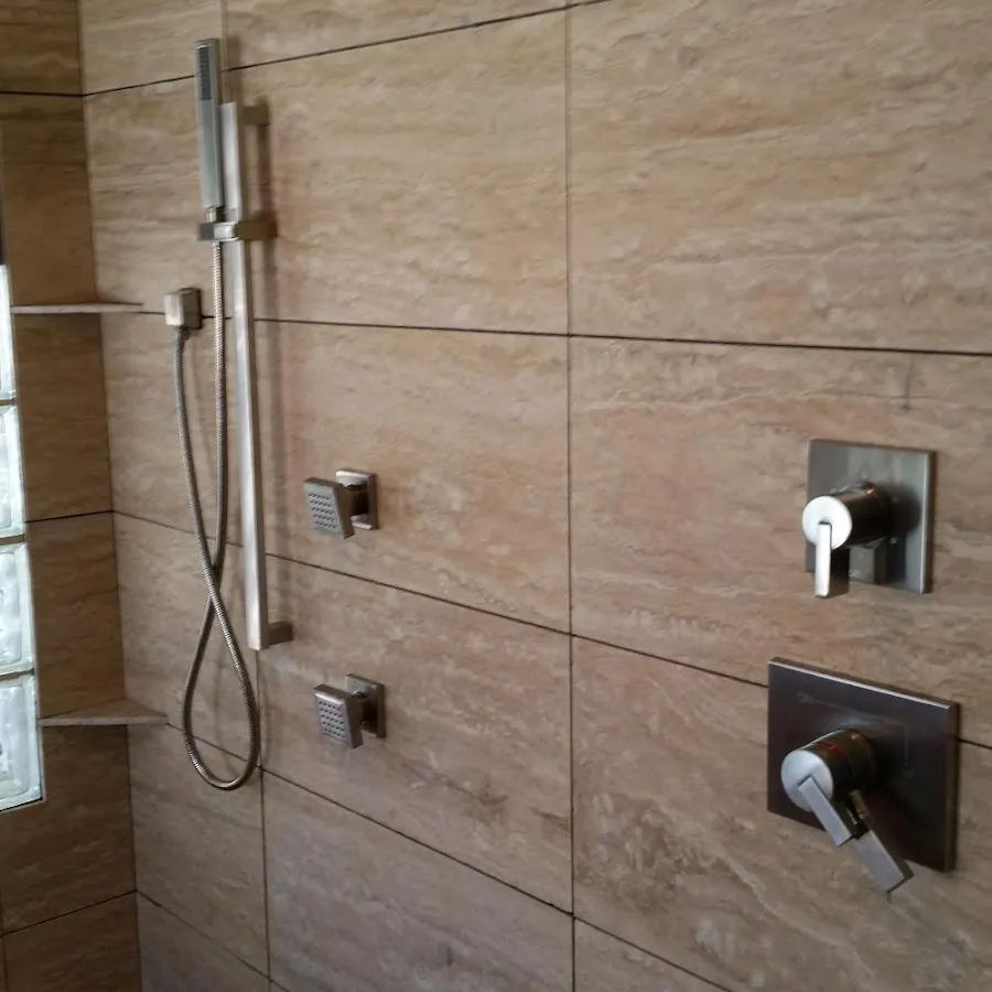 Shower fixture installation for Frozen Pipe Repair in Wixom